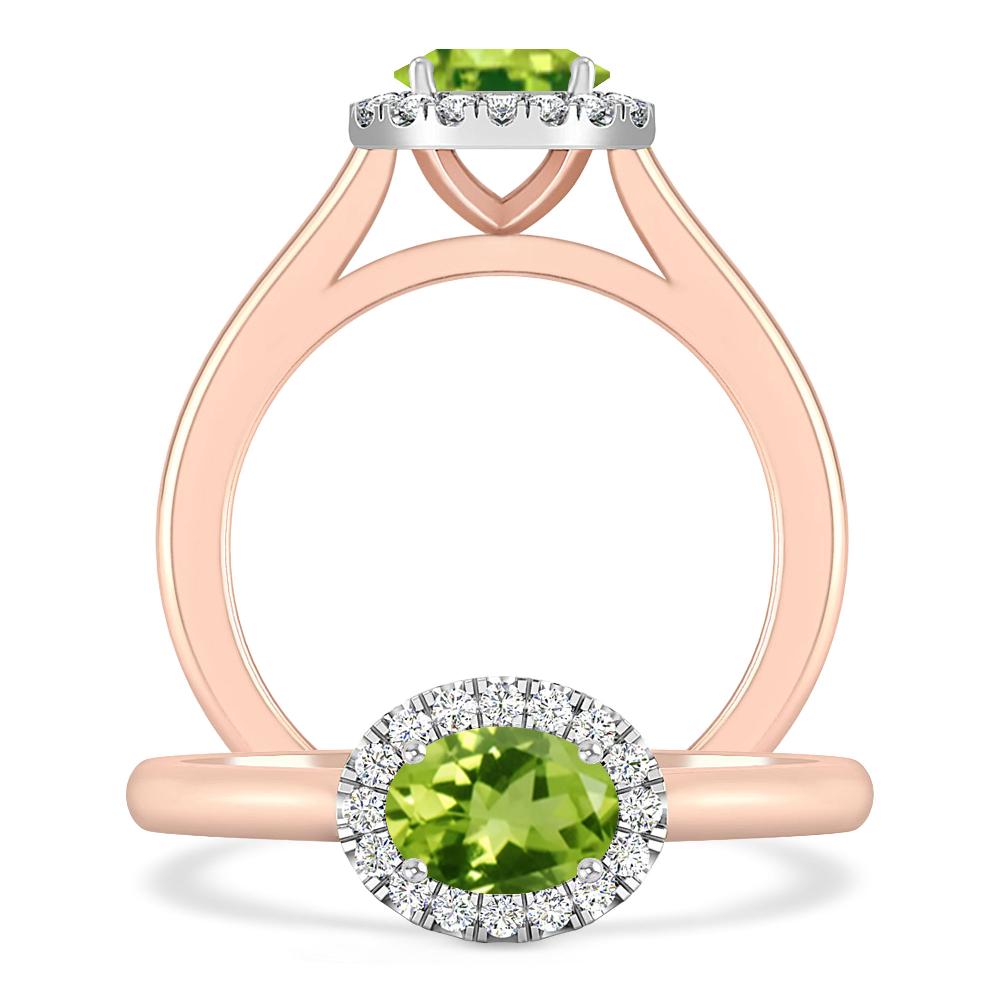 Rose Gold - Peridot