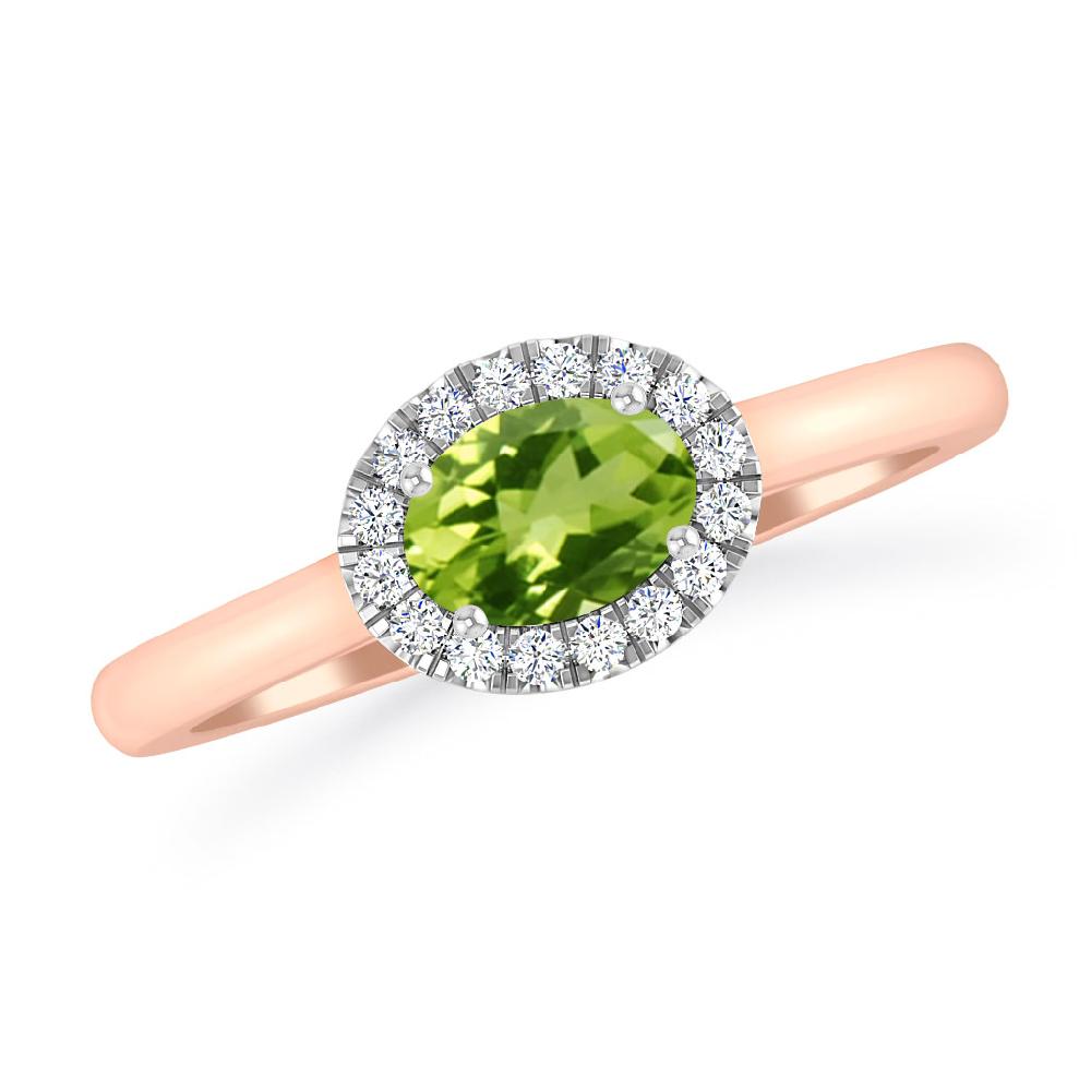 Rose Gold - Peridot