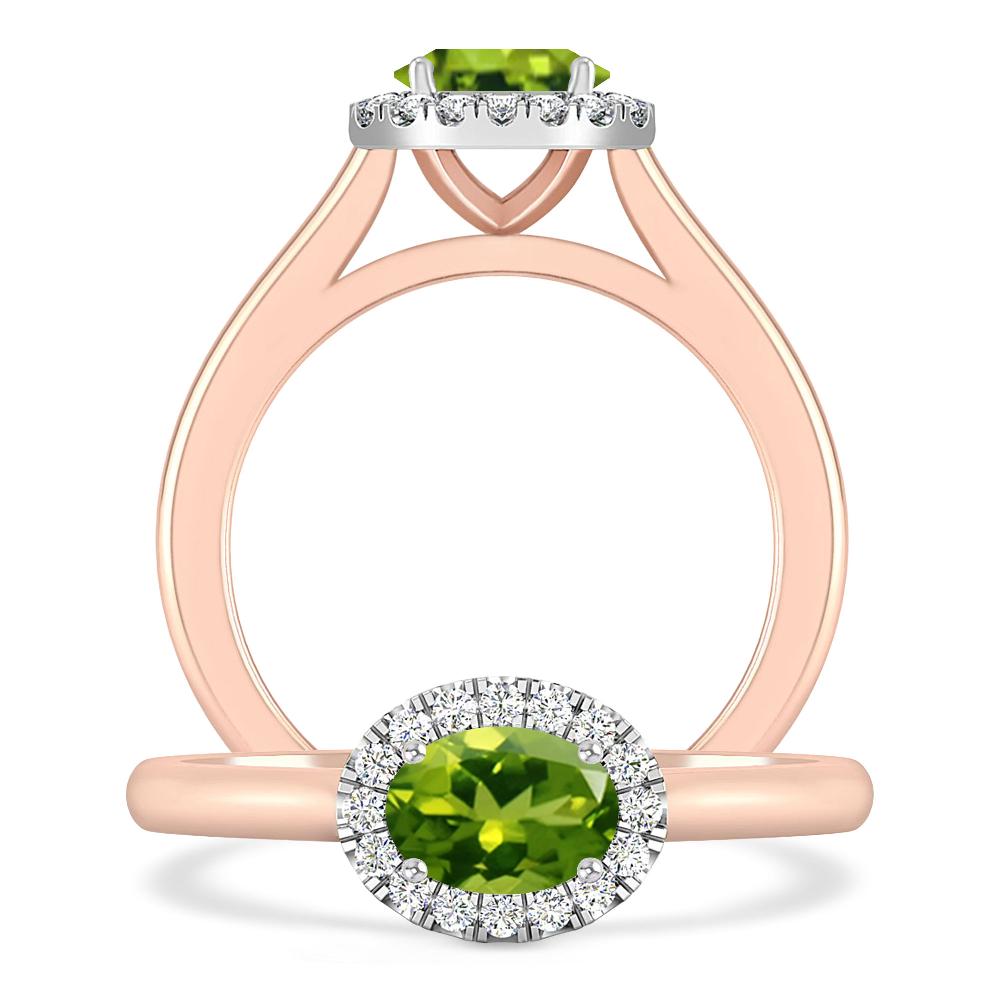 Rose Gold - Peridot