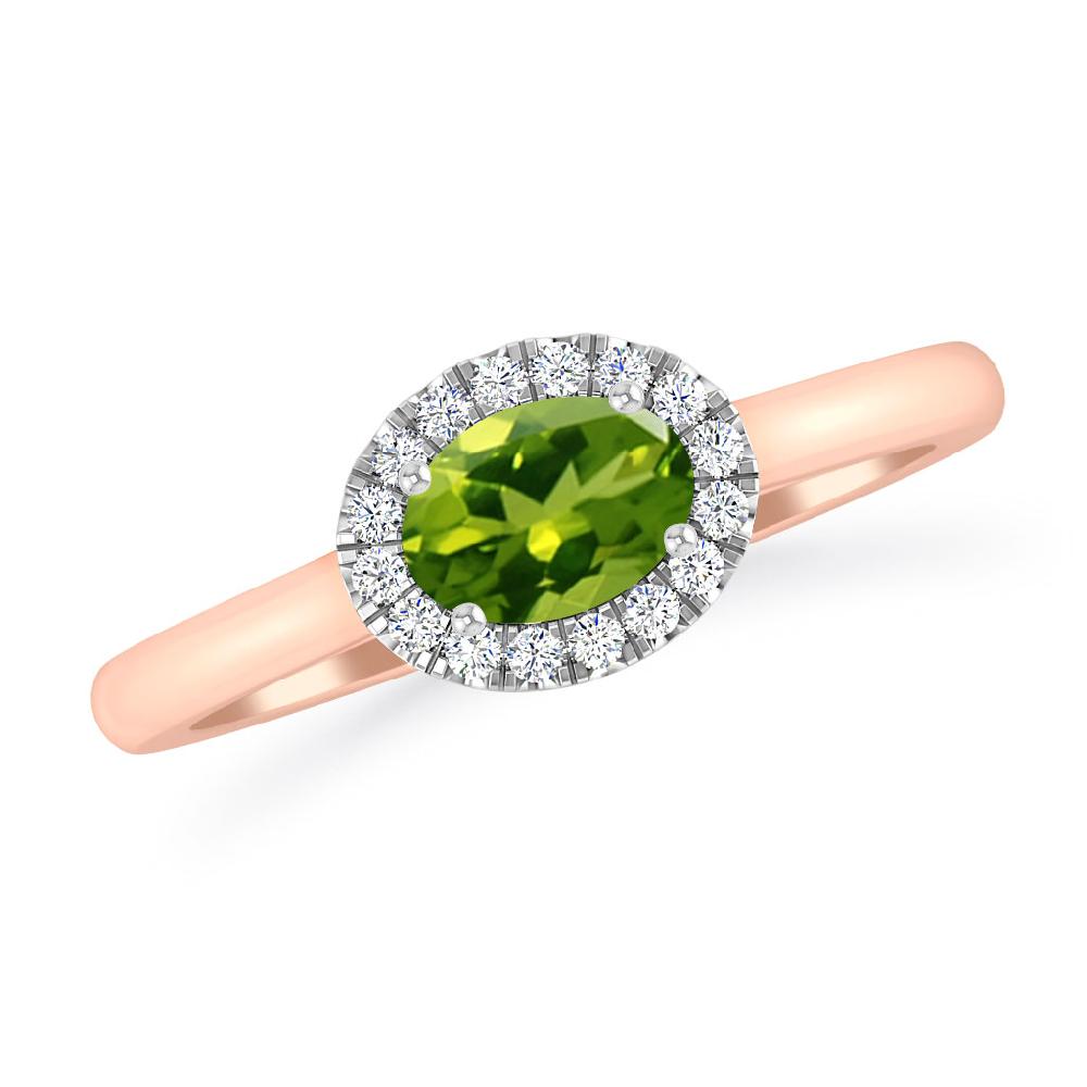 Rose Gold - Peridot