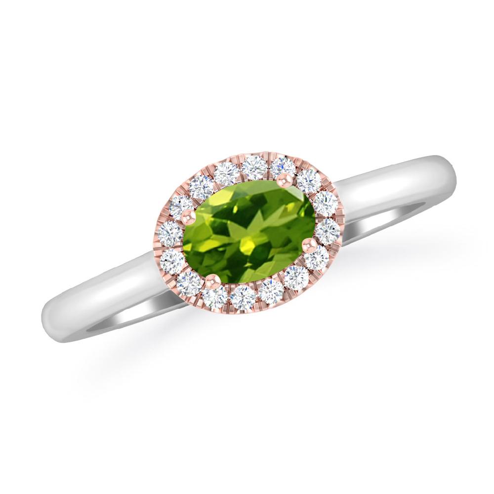 White Gold - Peridot