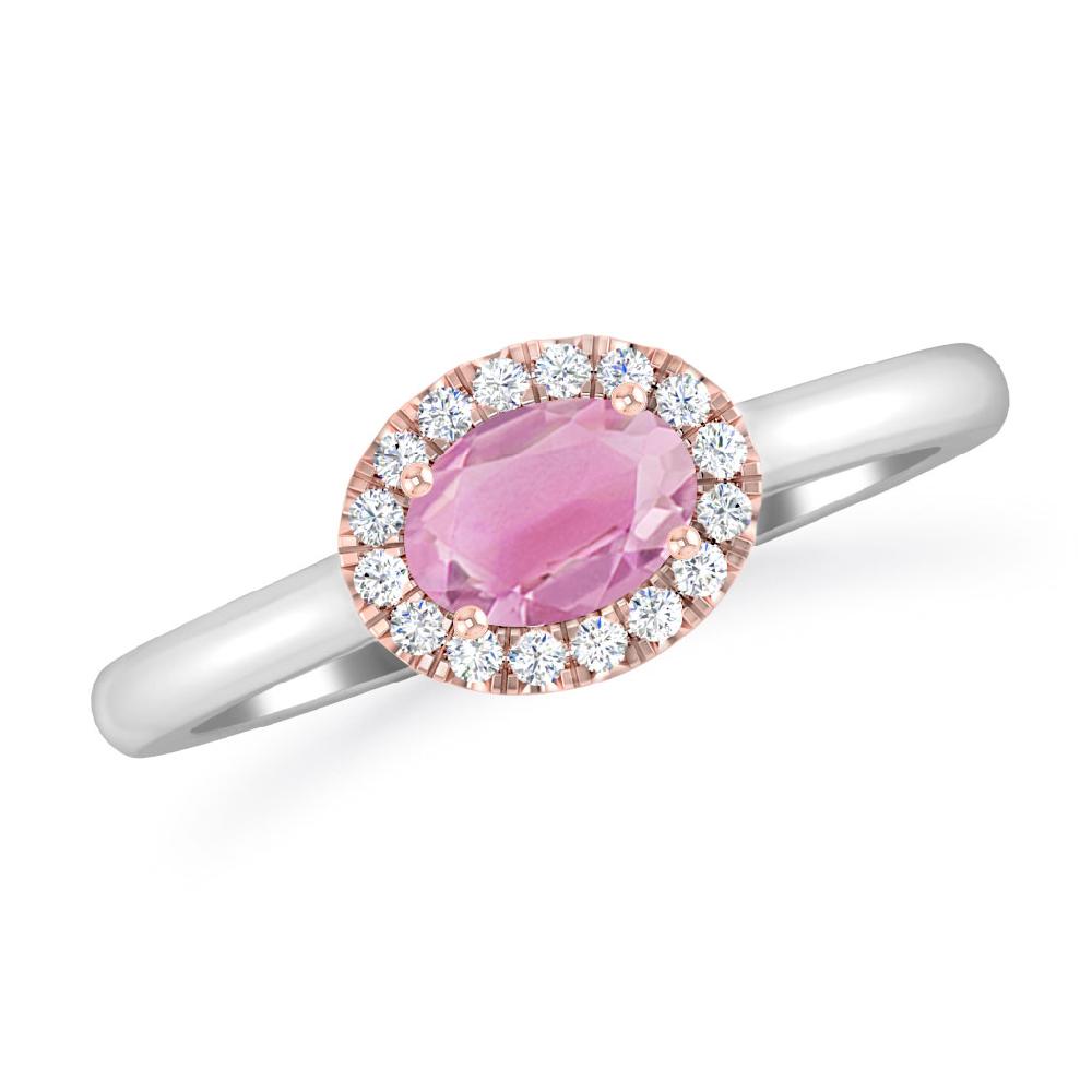 White Gold - Pink Tourmaline