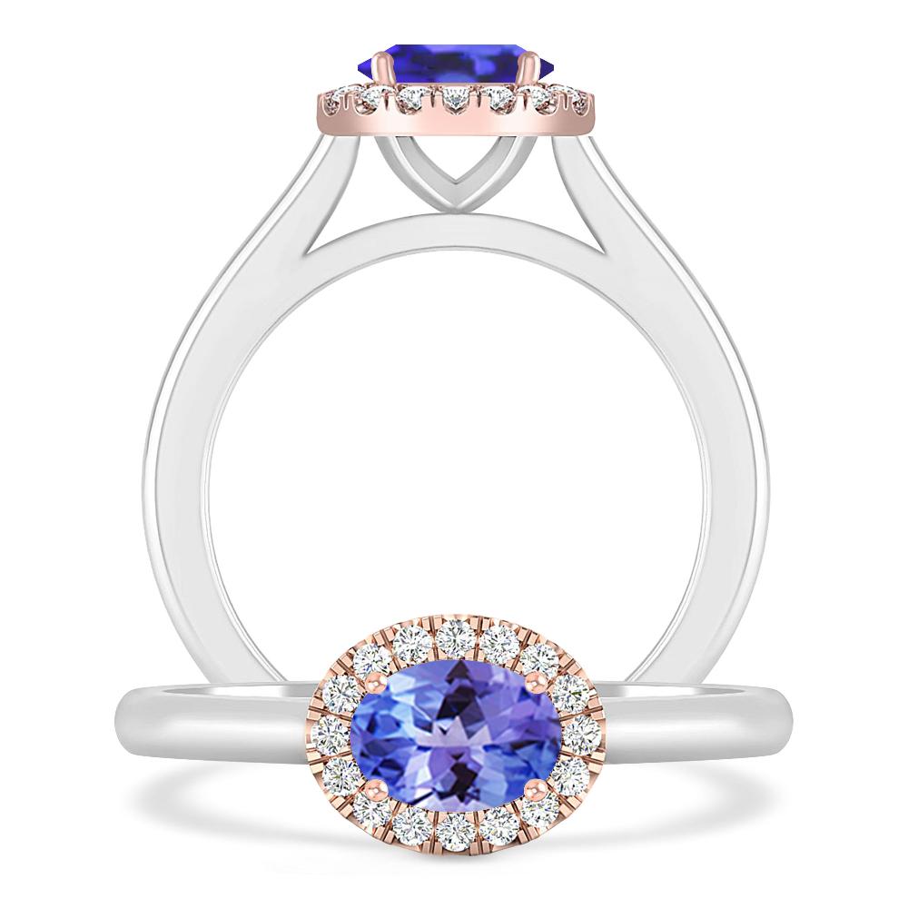 White Gold - Tanzanite