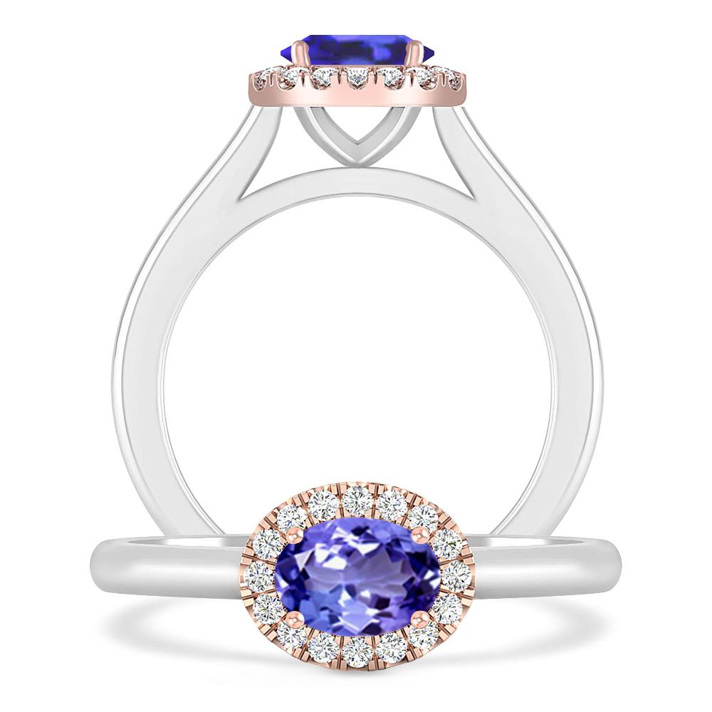 White Gold - Tanzanite