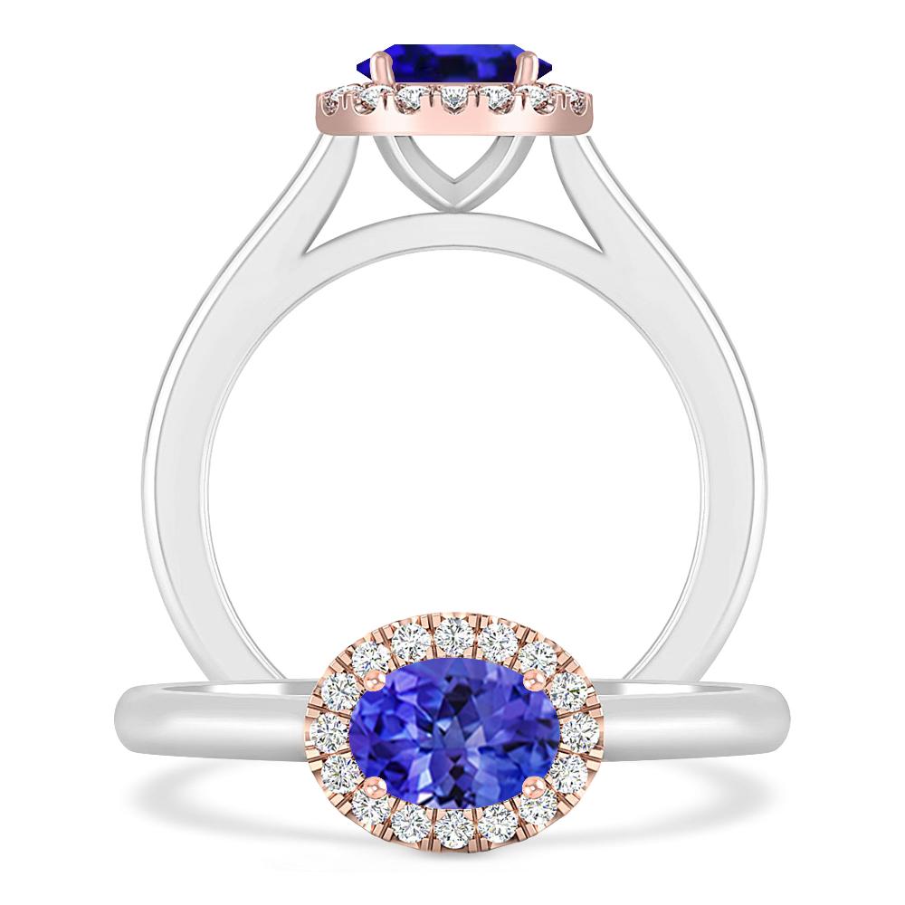 White Gold - Tanzanite