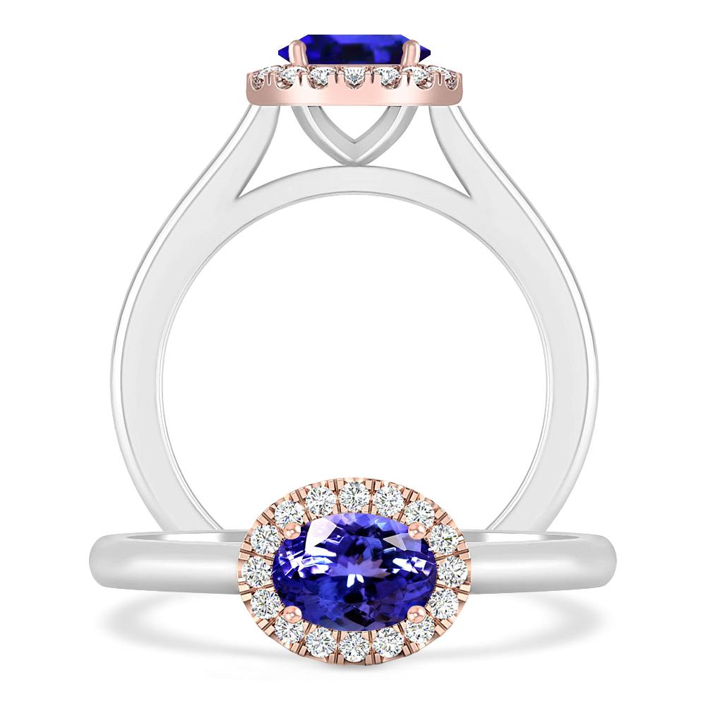 White Gold - Tanzanite