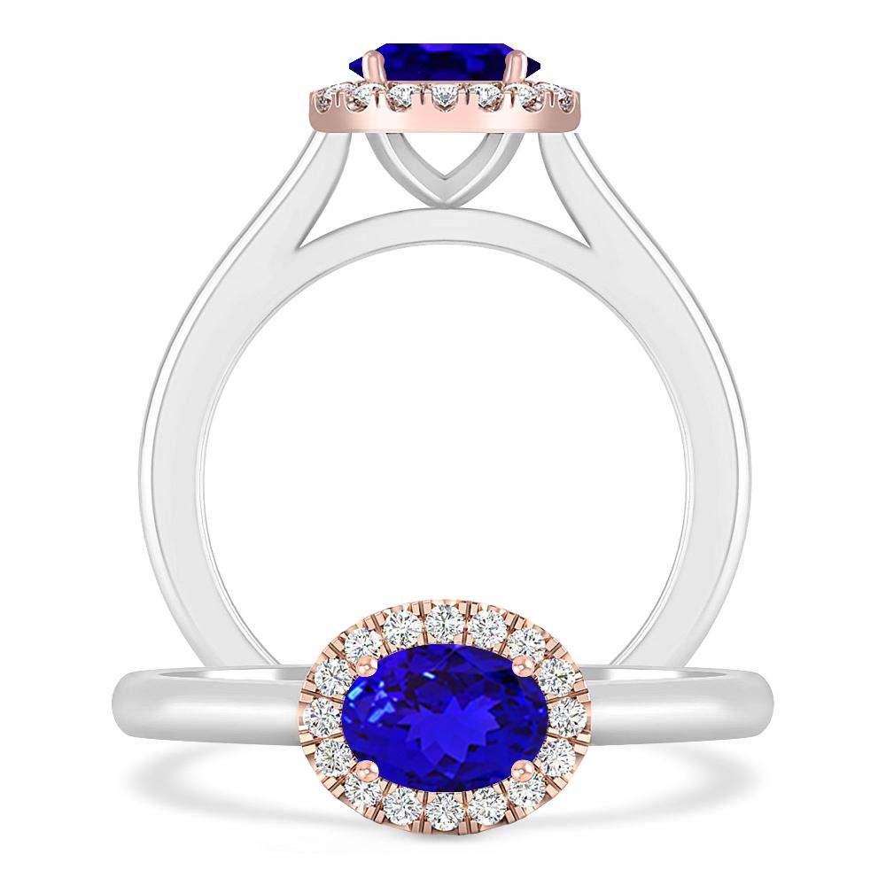 White Gold - Tanzanite