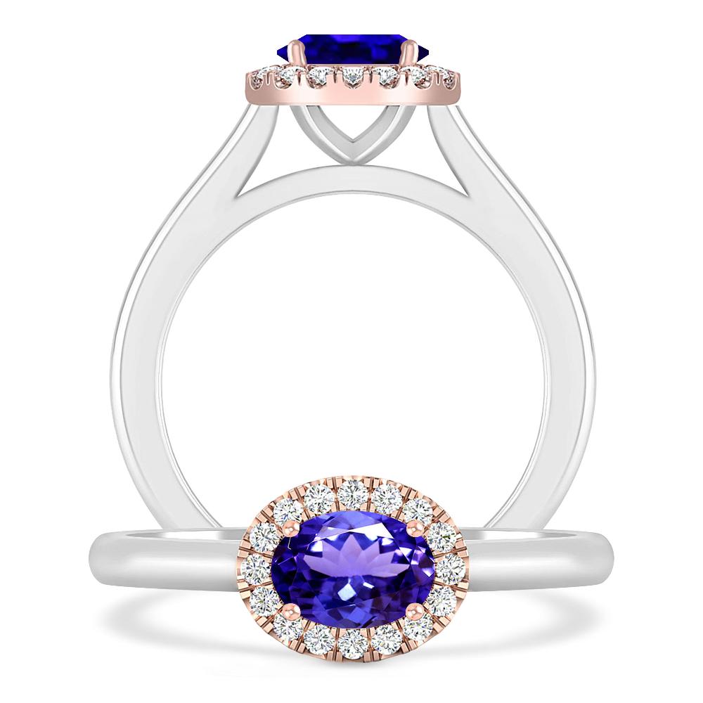 White Gold - Tanzanite