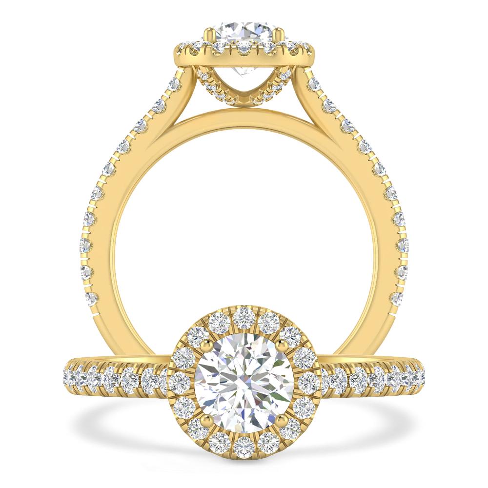 Yellow Gold - Diamond