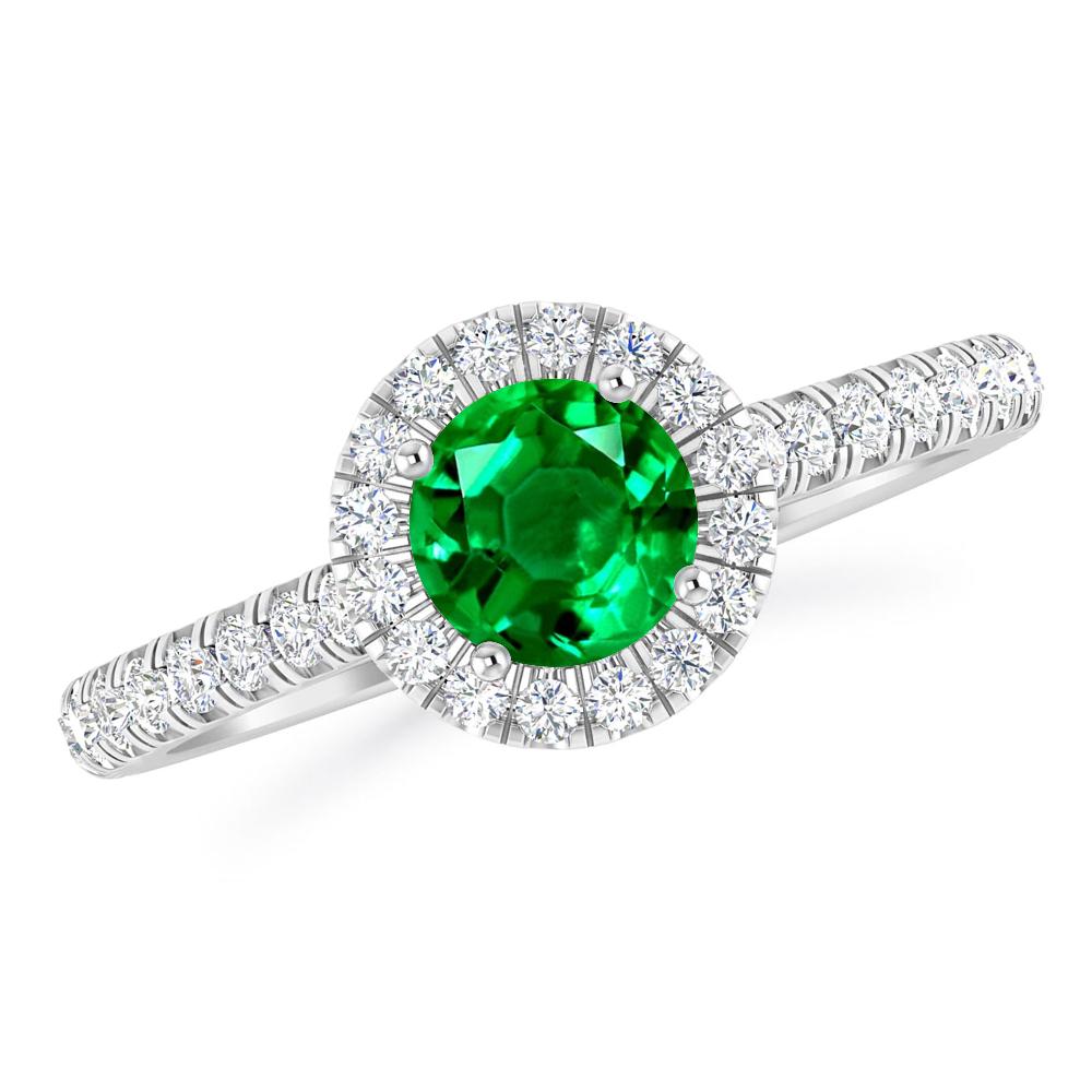 White Gold - Emerald