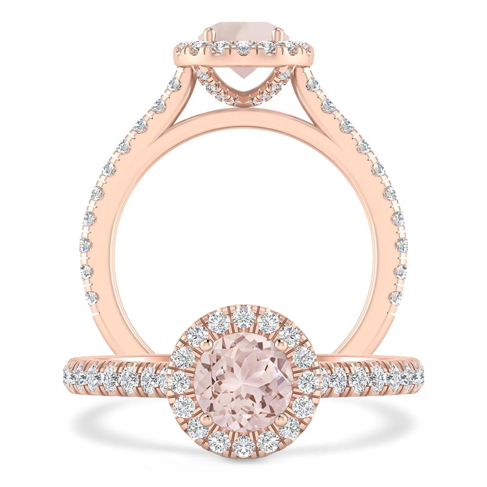 Rose Gold - Morganite