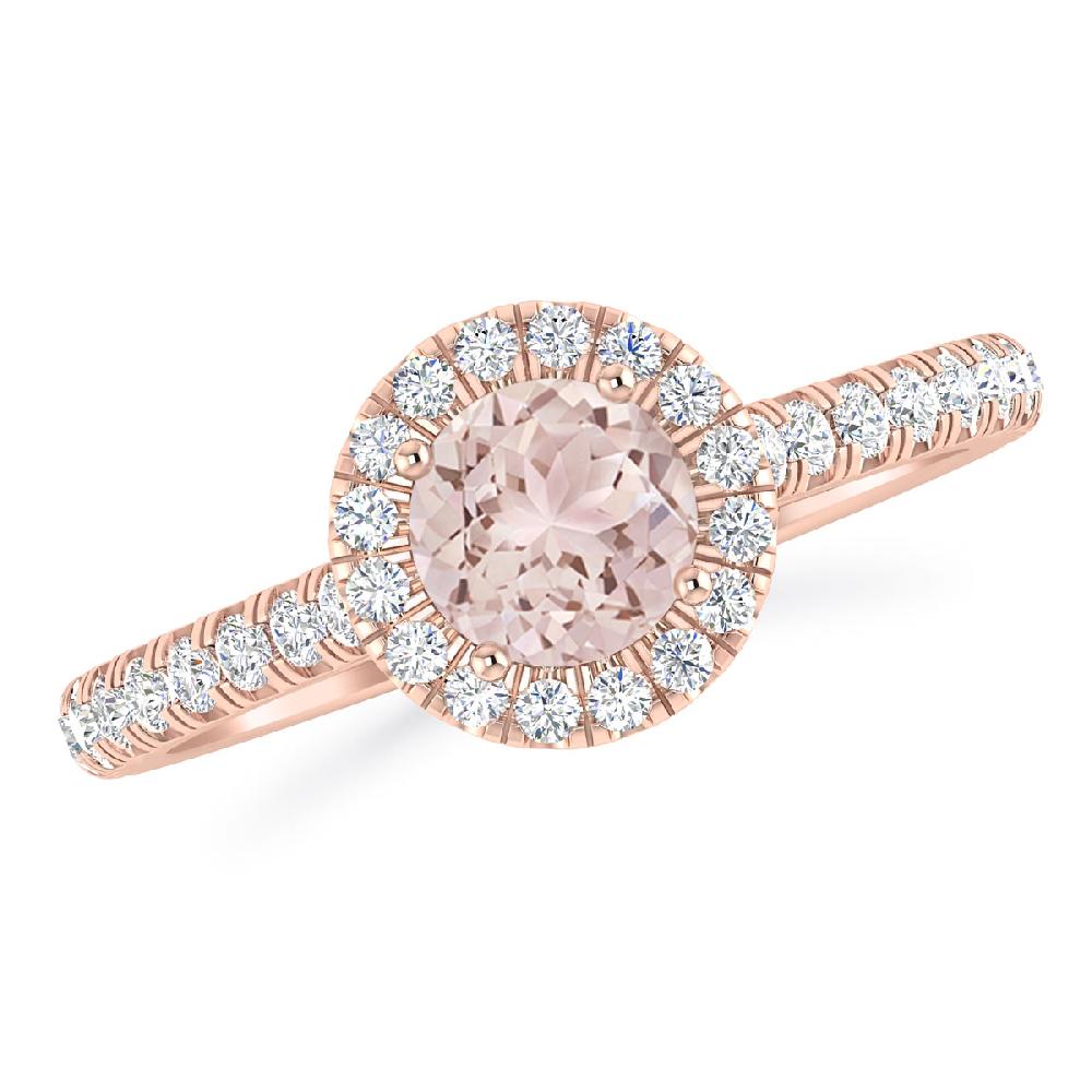 Rose Gold - Morganite