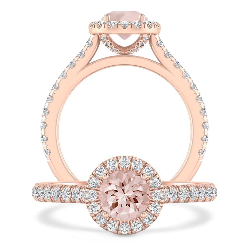 Rose Gold - Morganite