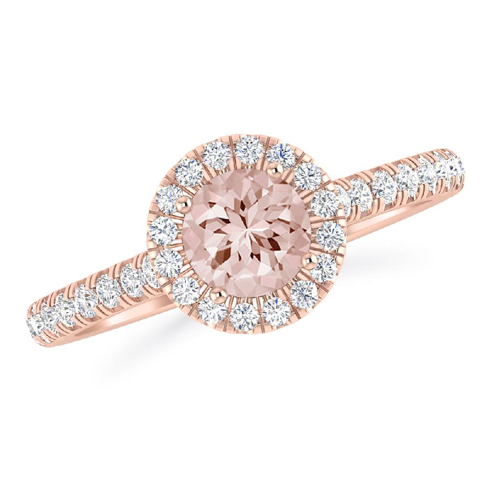 Rose Gold - Morganite