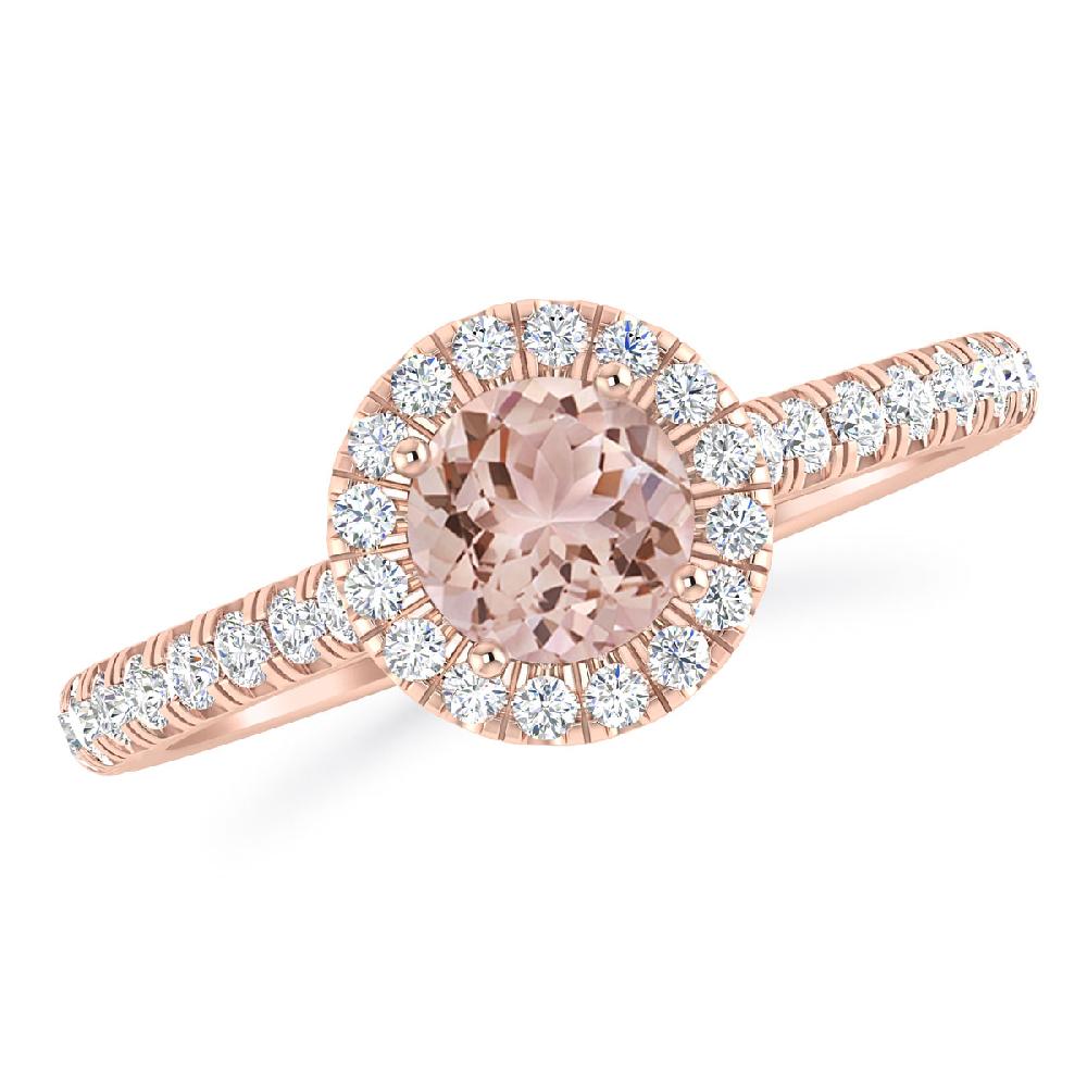 Rose Gold - Morganite