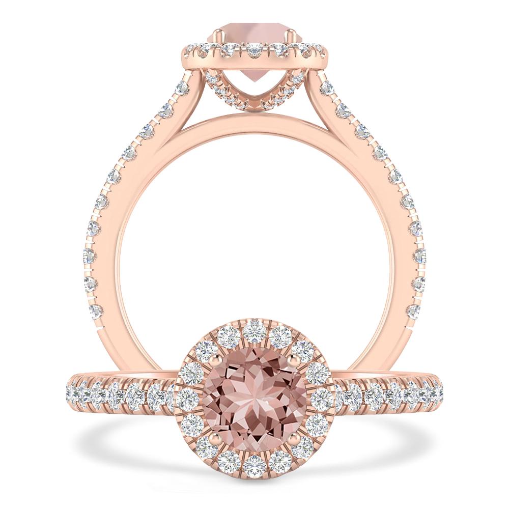 Rose Gold - Morganite