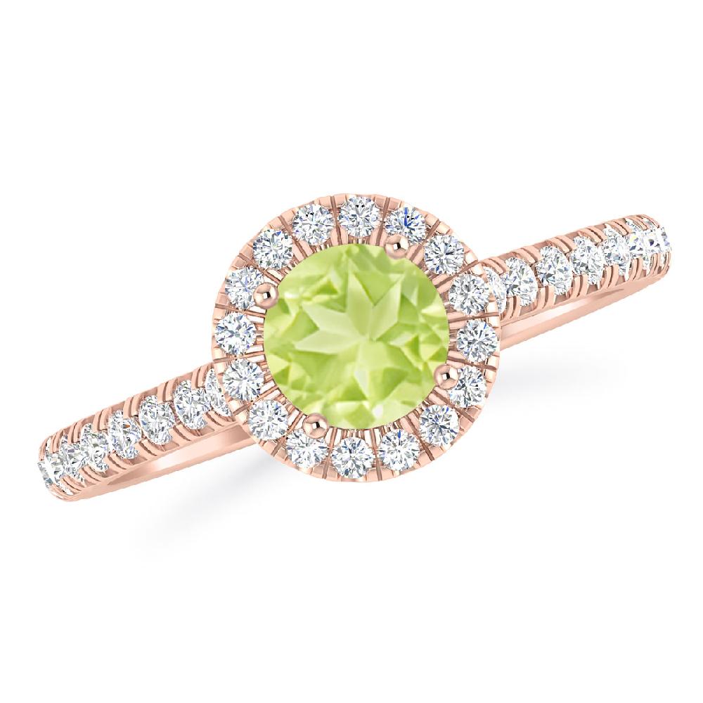 Rose Gold - Peridot