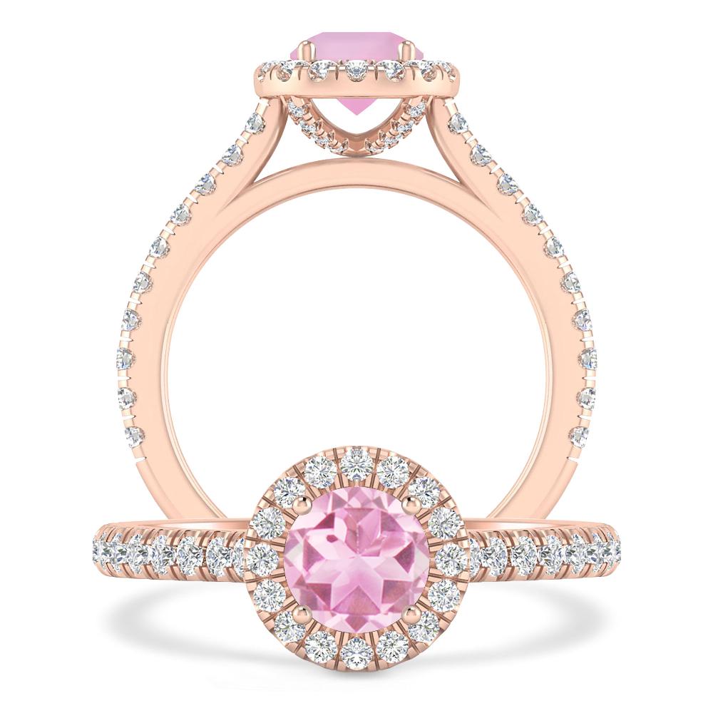 Rose Gold - Pink Tourmaline