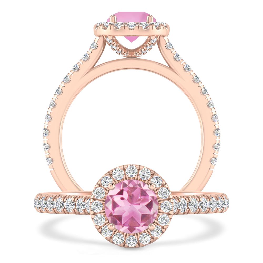 Rose Gold - Pink Tourmaline