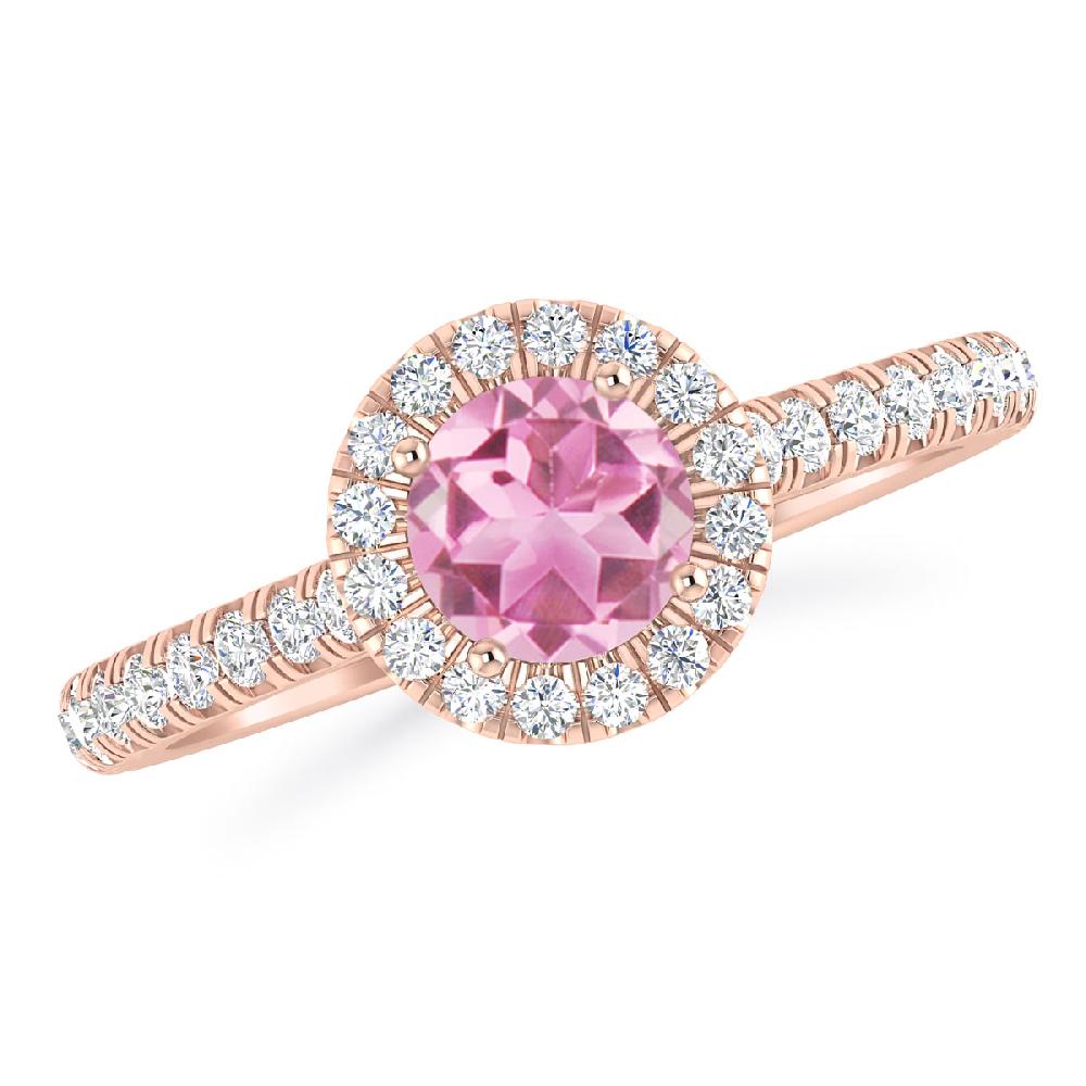 Rose Gold - Pink Tourmaline