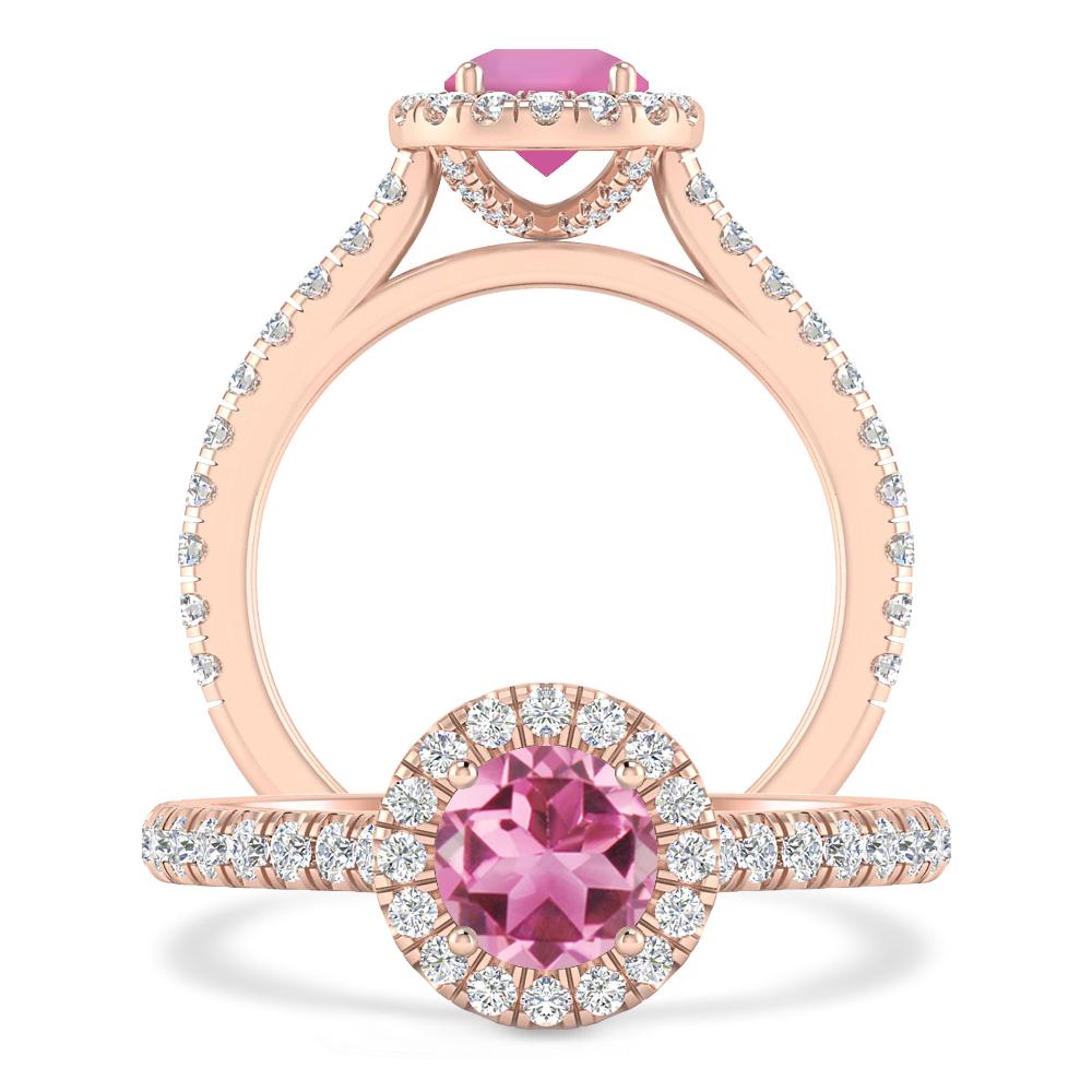 Rose Gold - Pink Tourmaline