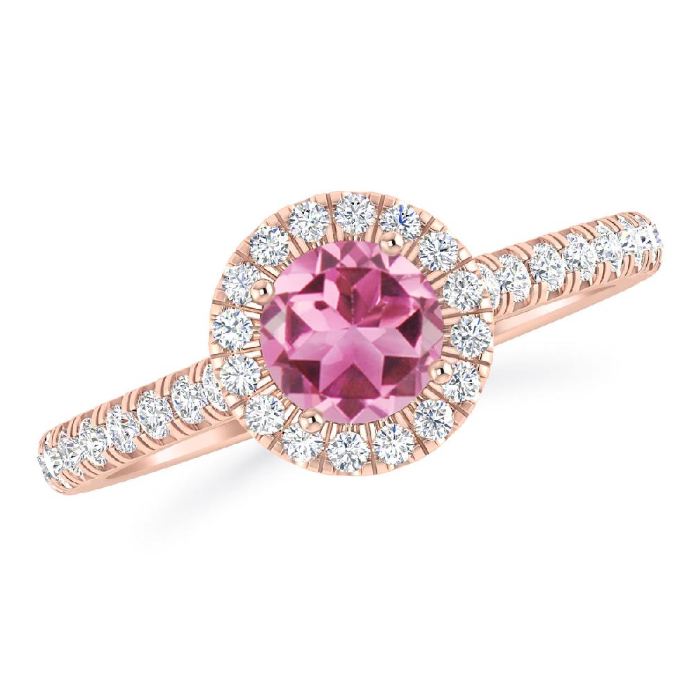 Rose Gold - Pink Tourmaline