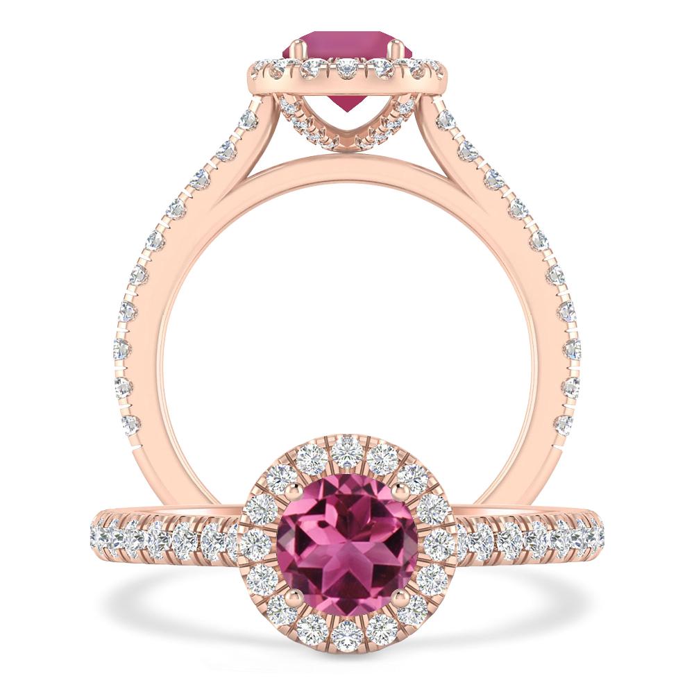 Rose Gold - Pink Tourmaline