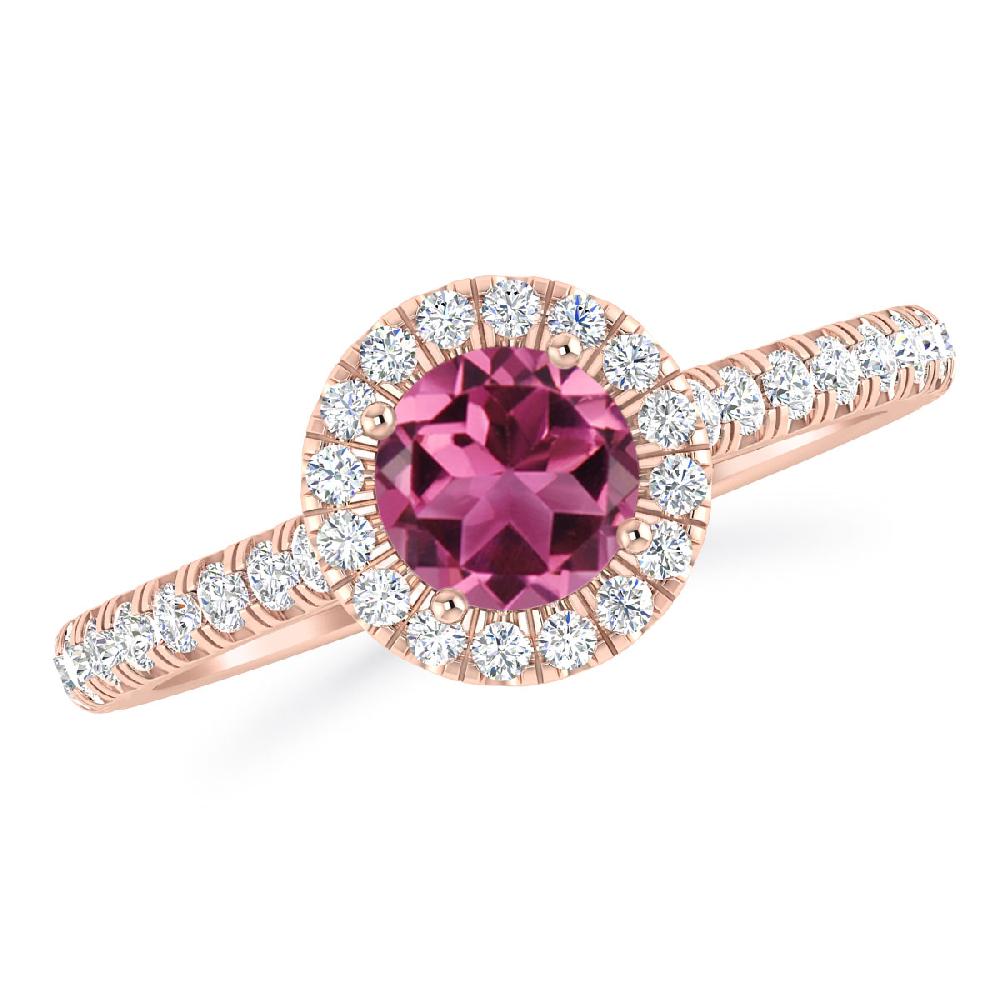 Rose Gold - Pink Tourmaline