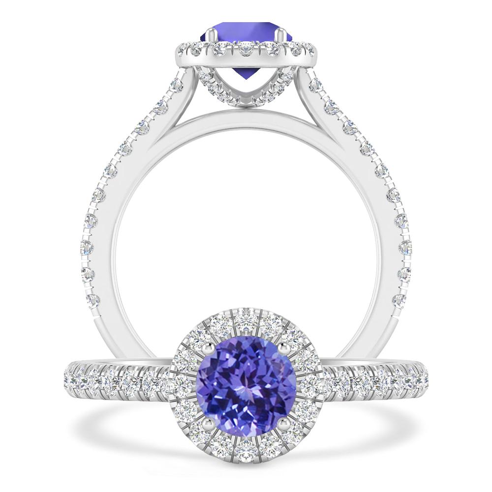 White Gold - Tanzanite