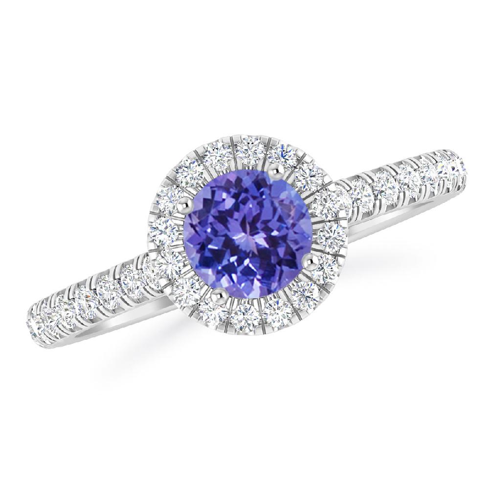 White Gold - Tanzanite