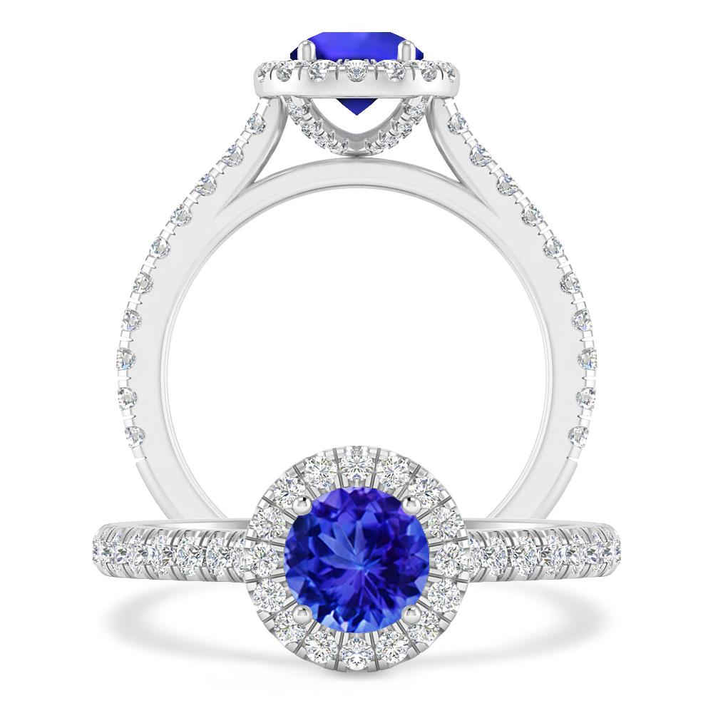 White Gold - Tanzanite