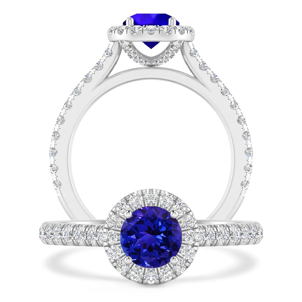 White Gold - Tanzanite