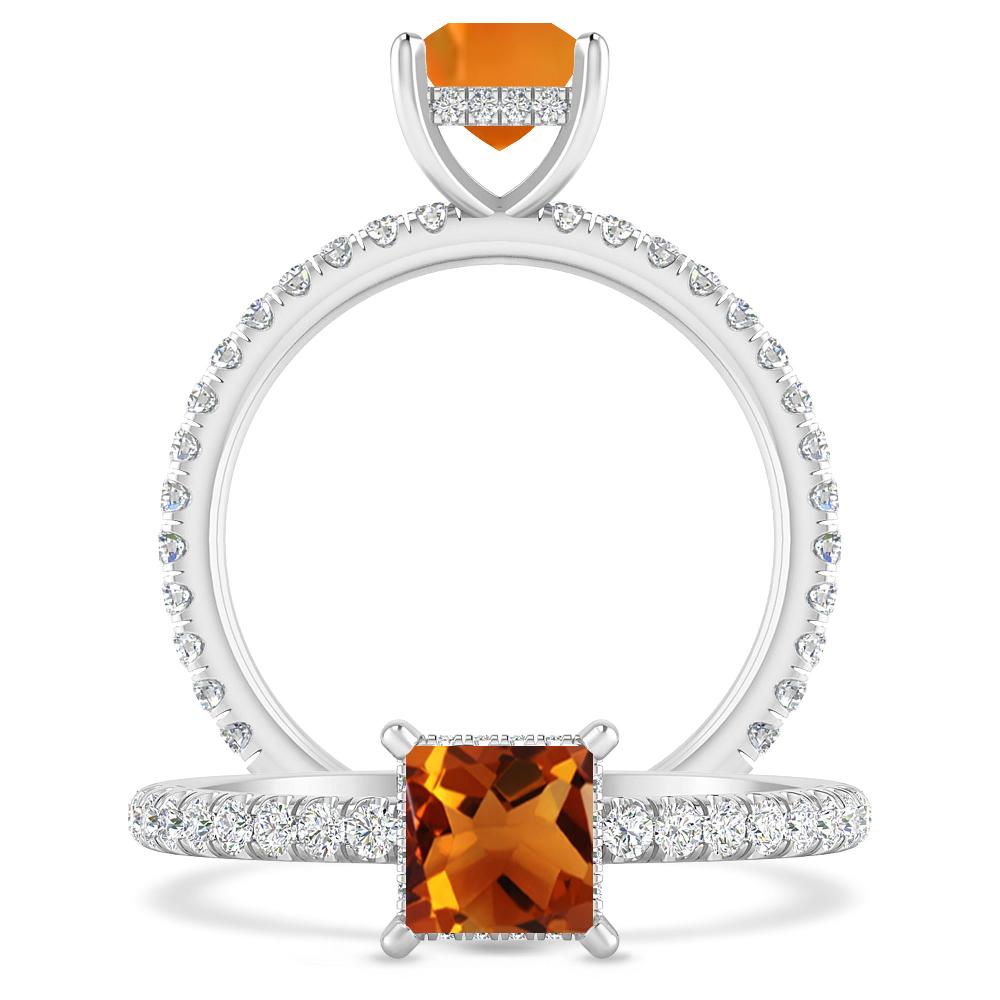 White Gold - Citrine