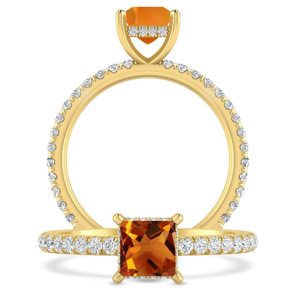 Yellow Gold - Citrine