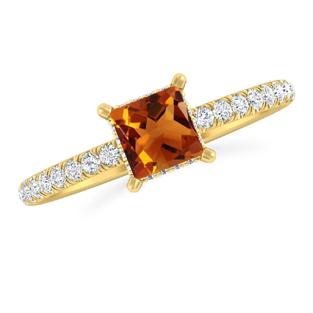 Yellow Gold - Citrine