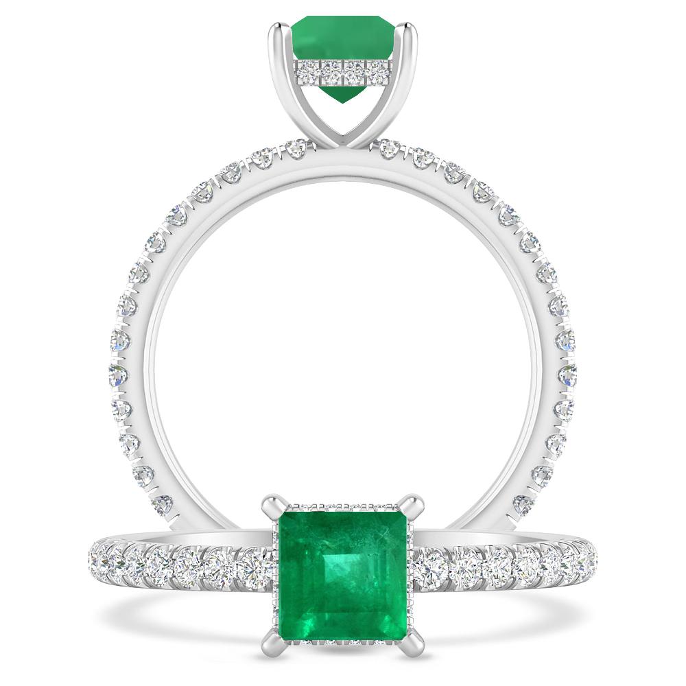 White Gold - Emerald