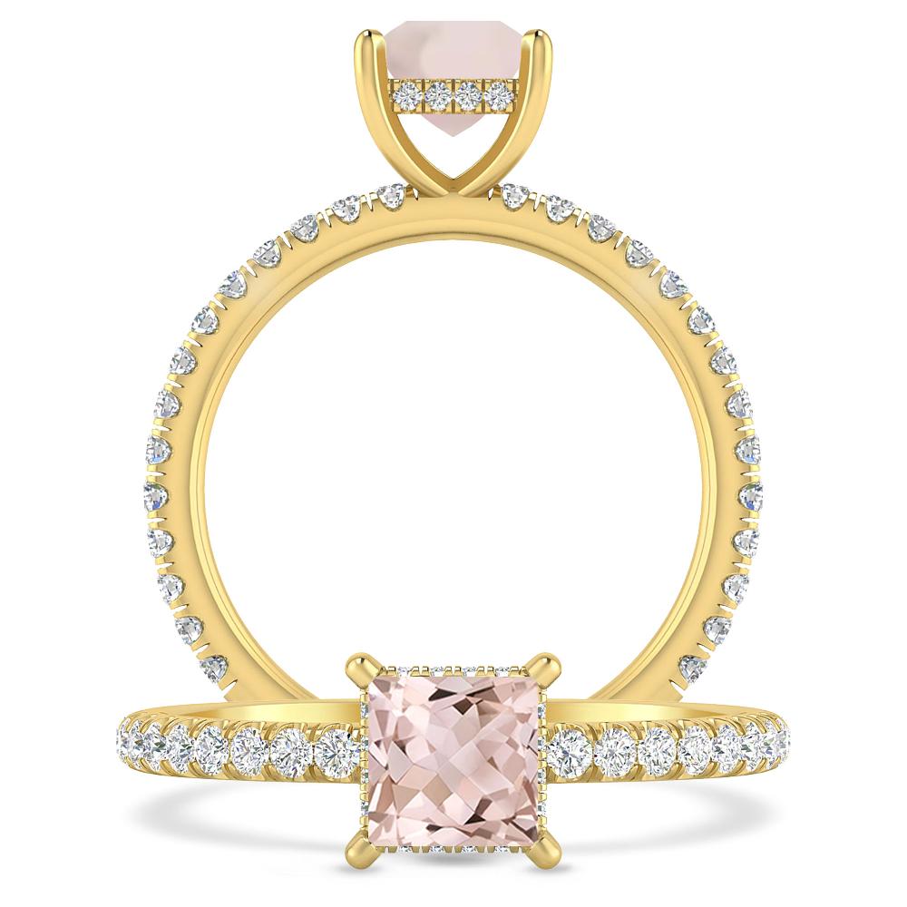 Yellow Gold - Morganite