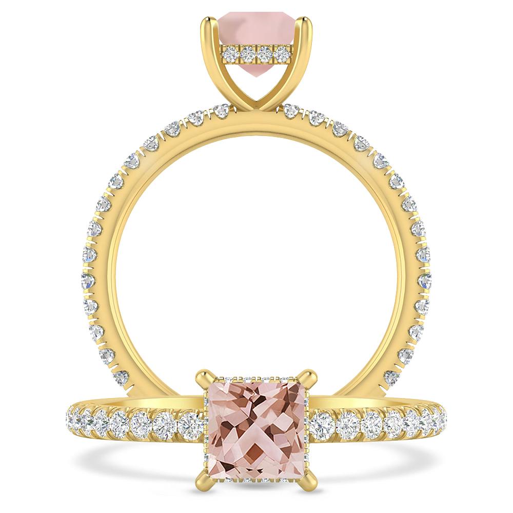 Yellow Gold - Morganite