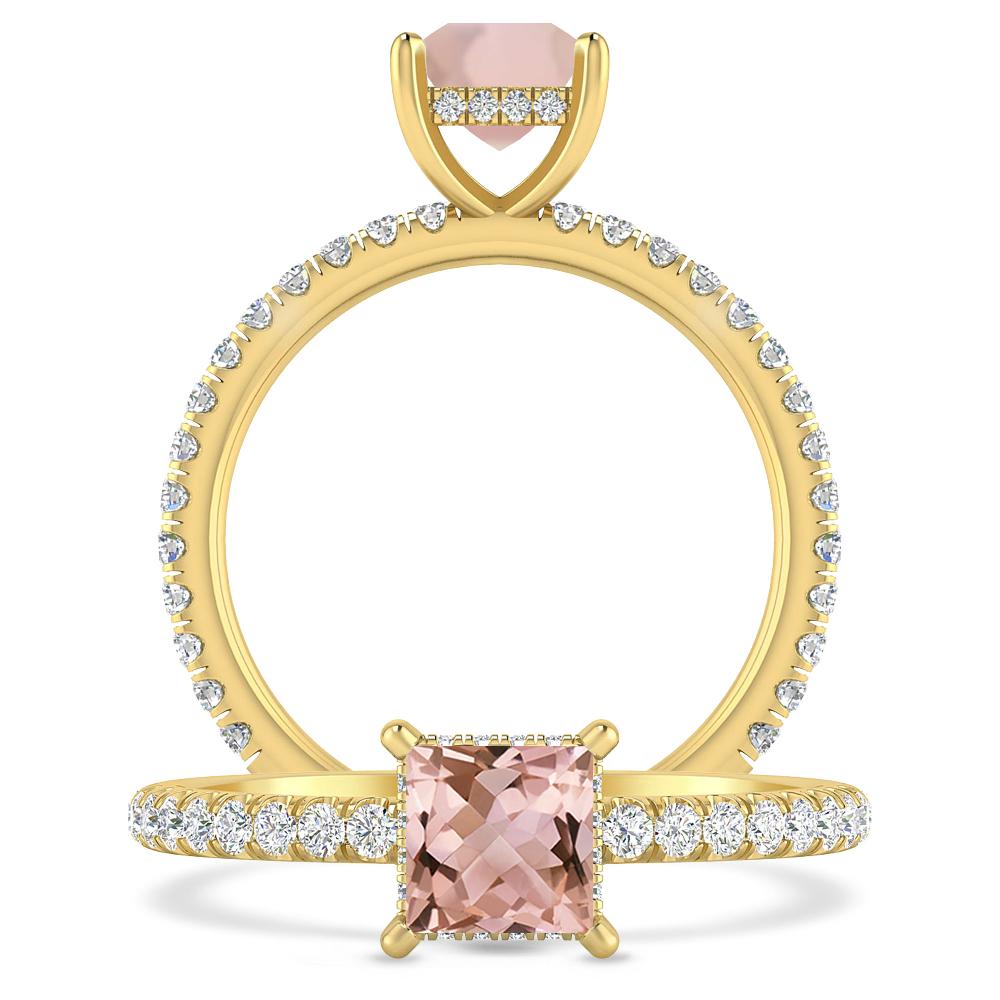 Yellow Gold - Morganite