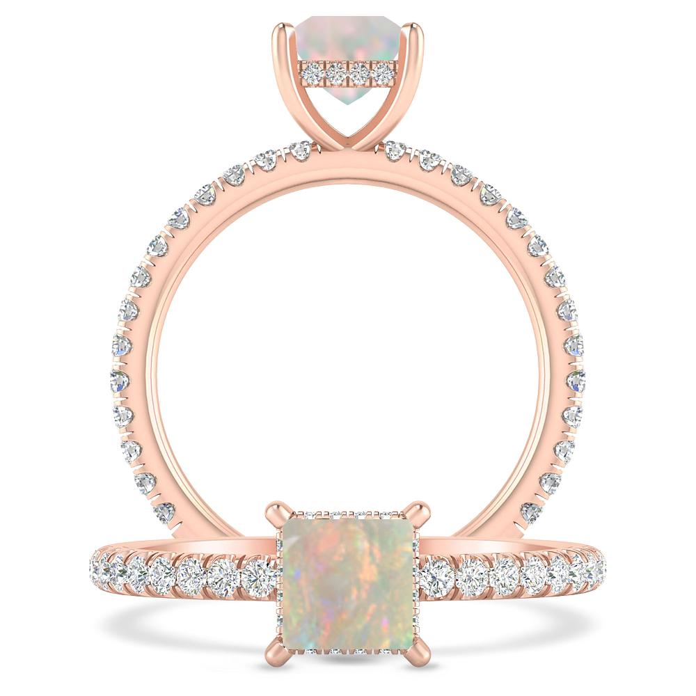 Rose Gold - Opal