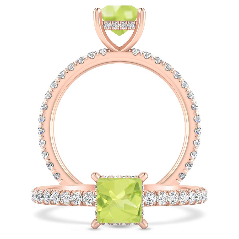 Rose Gold - Peridot