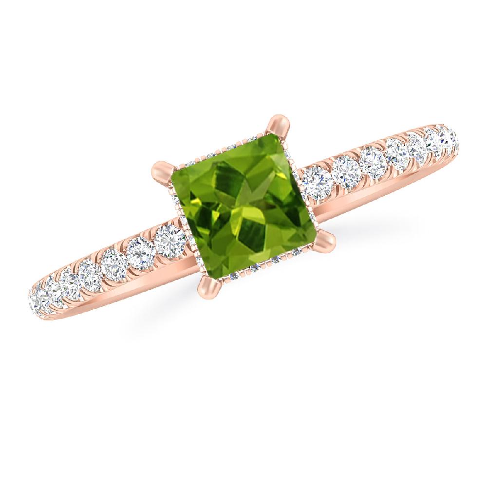 Rose Gold - Peridot