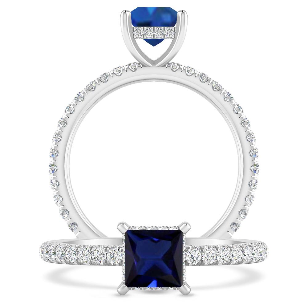 White Gold - Sapphire