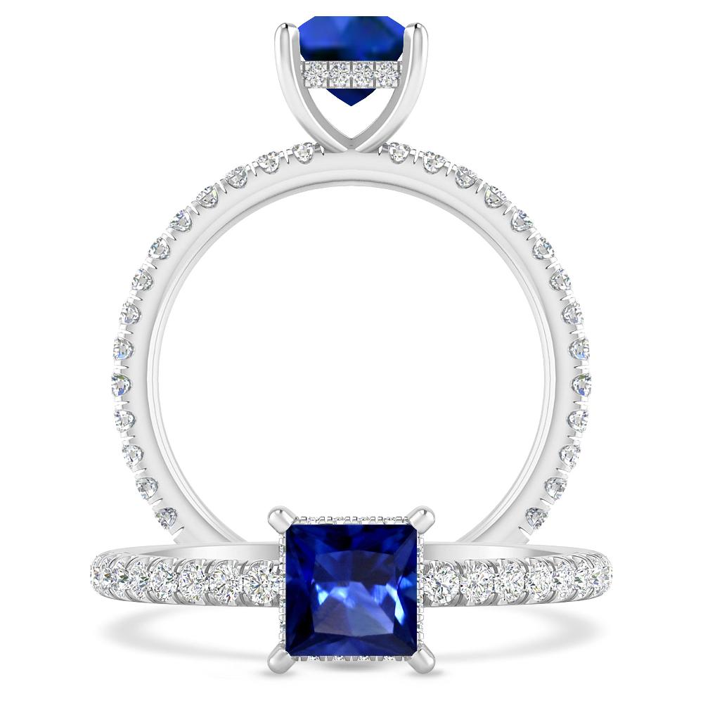 White Gold - Sapphire