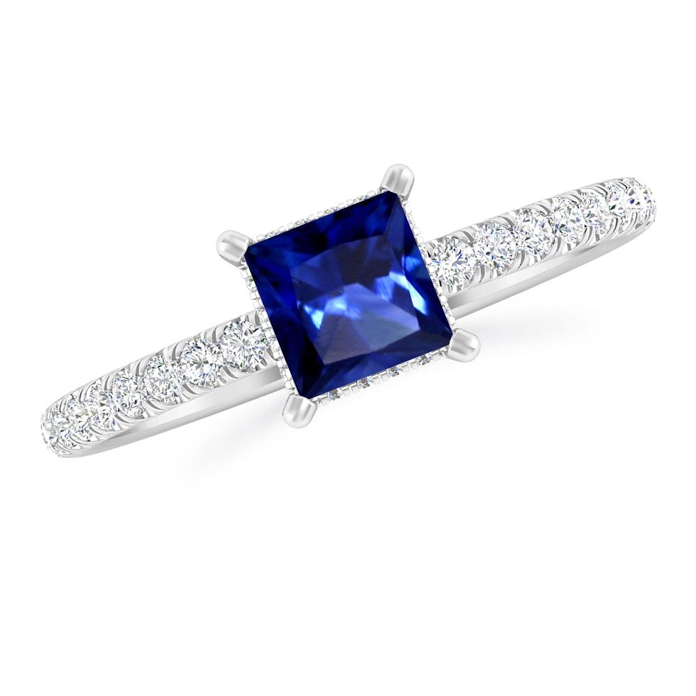 White Gold - Sapphire