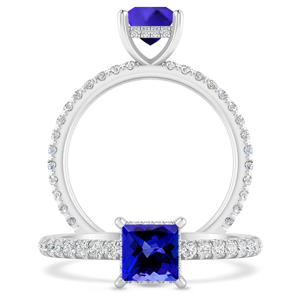 White Gold - Tanzanite