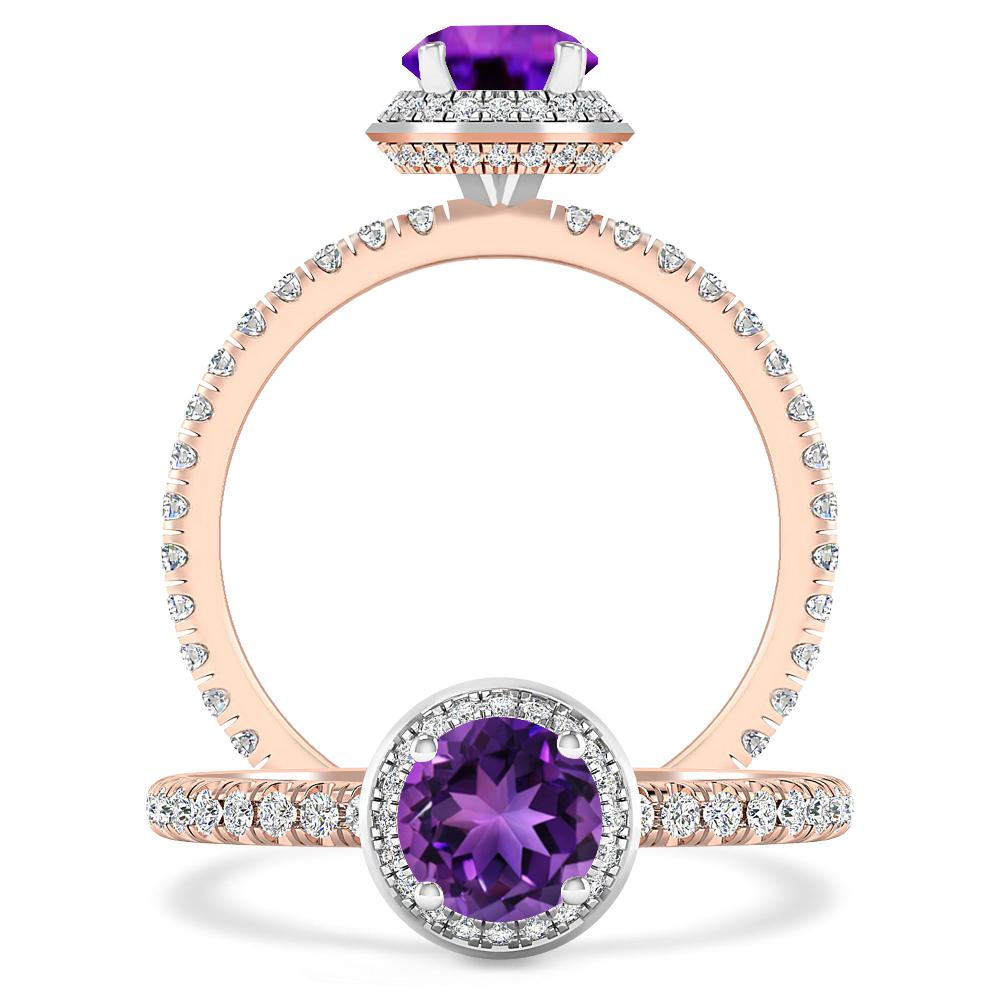 Rose Gold - Amethyst