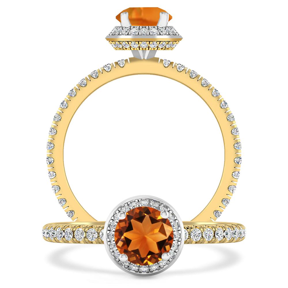 Yellow Gold - Citrine