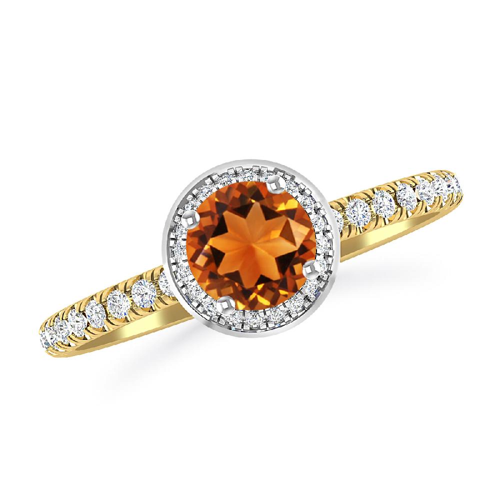 Yellow Gold - Citrine