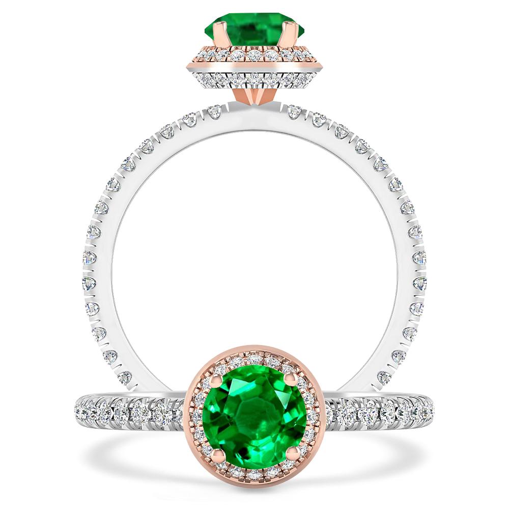 White Gold - Emerald